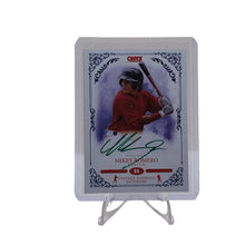 将图片加载到图库查看器,2022 Onyx Vintage Extended Green Signature #VAMR Mikey Romero /50 - Boston Red Sox