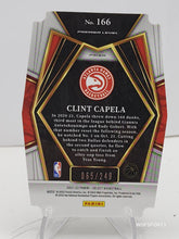 将图片加载到图库查看器,2021-22 Panini Select Blue Die-Cut 65/249 Clint Capela #166 Atlanta Hawks