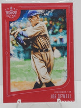 Load image into Gallery viewer, 2019 Panini Diamond King Red Framed Joe Sewell #28 Cleveland