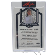 Load image into Gallery viewer, Toni Breidinger 2023 Leaf Continuum Autograph Auto #'d 64/67 - NASCAR Truck Race