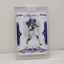 Load image into Gallery viewer, 2022 Panini Flawless Collegiate Sapphire Diamond 13/20 Bo Jackson #9 Auburn Tigers