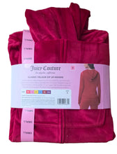 将图片加载到图库查看器,Juicy Couture x Mean Girls Soft Red Velour Jacket Women's Size S NEW