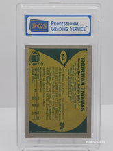 Load image into Gallery viewer, 1989 Topps Super Rookie Thurman Thomas #45 Buffalo Bills PGS 8 NM-MT