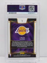 将图片加载到图库查看器,2018 Panini Select Silver LeBron James #11 LA Lakers PSA 9 Mint
