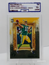 将图片加载到图库查看器,2020 Panini Chronicles Jordan Love Rookie #GK-4 Green Bay Packers Parish 10 GEM Mint