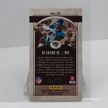 تحميل الصورة إلى عارض المعرض، 2020 Panini Legacy Premium Edition Mini Gold 14/25 DJ Chark Jr #35 Jacksonville Jaguars