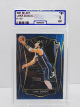 تحميل الصورة إلى عارض المعرض، 2020 Panini Select Luka Doncic Blue #150 Parish 9 MINT Dallas Mavericks