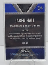 تحميل الصورة إلى عارض المعرض، 2023 Wild Card National X-Plode Jaren Hall #XPN-20 Chicago