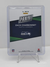 تحميل الصورة إلى عارض المعرض، 2023 Panini National Convention Orange Rookie Zach Charbonnet RC #RC13 94/199 Seattle Seahawks