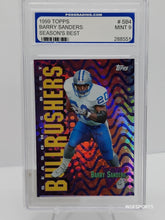 Load image into Gallery viewer, 1999 Topps Barry Sanders #SB4 Detroit Lions PGS 9 Mint