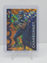 تحميل الصورة إلى عارض المعرض، 2023 Panini National Convention Orange Rookie Zach Charbonnet RC #RC13 94/199 Seattle Seahawks