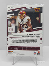 Load image into Gallery viewer, 2022 Panini Prestige Xtra Points Purple 144/199 Chase Young  #297 Washington