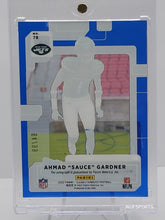 تحميل الصورة إلى عارض المعرض، 2022 Donruss Clearly Ahmad Sauce Gardner Rated Rookie Auto Blue 64/99 Jets SSP