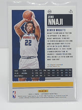 تحميل الصورة إلى عارض المعرض، تذكرة تصفيات Panini Contenders Variation لعام 2020-21 Auto #133 Zeke Nnaji 9/25