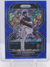 Load image into Gallery viewer, 2022 Panini Prizm Blue Disco 171/199 Ian Anderson #22 Atlanta Braves