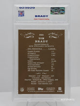 将图片加载到图库查看器,2009 Topps Mayo #255 Tom Brady New England Patriots Parish 10 Gem Mint