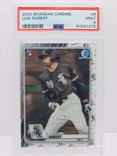 Load image into Gallery viewer, 2020 Bowman Chrome Luis Robert Rookie RC #8 Chicago White Sox PSA 9 Mint