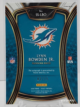 Load image into Gallery viewer, 2020 Panini Select Signatures Tie-Dye Prizm 2/15 Lynn Bowden Jr Rookie Auto RC #SS-LBO