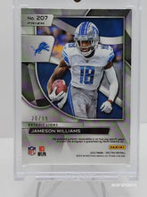 Load image into Gallery viewer, 2022 Panini Spectra Jameson Williams RC RPA Patch Auto Lions Celestial #207 20/99