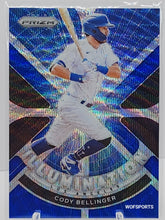 Load image into Gallery viewer, 2021 Panini Prizm Illumination Blue Wave Prizm 26/60 Cody Bellinger #IL-13