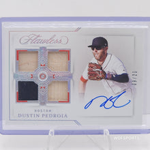 Load image into Gallery viewer, 2022 Flawless Dustin Pedroia Game Used Auto 9/20 #QPA-DP Boston Red Sox