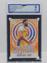 将图片加载到图库查看器,2019 Panini Illusions Mystique Orange Anthony Davis #2 ISA 9 Mint Los Angeles Lakers