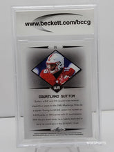 Load image into Gallery viewer, 2018 Leaf Rookie Star #05 Courtland Sutton BCCG Graded 10 Mint or Better