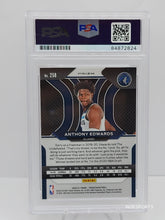 Load image into Gallery viewer, 2020-21 Panini Prizm #258 Anthony Edwards RED Wave Autographs Rookie PSA 10 Gem Mint