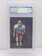 将图片加载到图库查看器,1999 Bowman Rookie Interstate Champ Bailey #177 Washington Commanders PGS 8 NM-MT