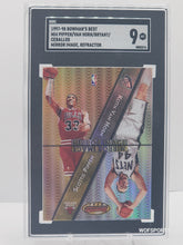 将图片加载到图库查看器,Kobe Bryant SGC 9 Mint 1997 Brnt/Cblls/Pip/Vhrn Bowman's Best Mirror Image #MI4