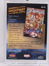 تحميل الصورة إلى عارض المعرض، 2022 Fleer Ultra Avengers Earth's Mightiest Spin-Offs #359/549 Orange Foil SO-10
