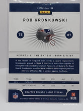 تحميل الصورة إلى عارض المعرض، 2012 Panini Totally Certified Platinum Red #87 Rob Gronkowski New England Patriots