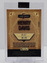 تحميل الصورة إلى عارض المعرض، 2023 Wild Card 5 Card Draw Vintage Orange Auto 1/5 Henry Davis