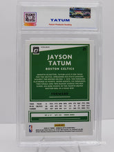 Load image into Gallery viewer, 2021-22 Panini Donruss Optic Jayson Tatum Silver Wave #77 Parish 10 Gem Mint