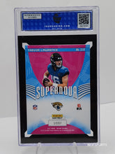 تحميل الصورة إلى عارض المعرض، 2021 Panini Instant Supernova Trevor Lawrence Rookie 1/3357 #S10 Jaguars RC ISA 10