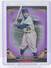 Load image into Gallery viewer, 2022 Topps Triple Threads #23 Roy Campanella Purple 35/299