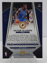 Load image into Gallery viewer, 2017-18 Panini Prizm Purple Prizm #221 Victor Oladipo 4/75
