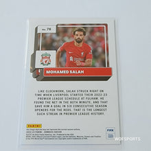 将图片加载到图库查看器,2022-23 Donruss FIFA Green Sparkle Mohamed Salah #76