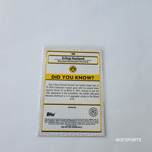 将图片加载到图库查看器,2022 Topps Merlin UEFA Champions Leagues Erling Haaland #150 Borussia Dortmund