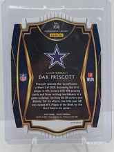 تحميل الصورة إلى عارض المعرض، 2020 Dak Prescott Select Premier Red Prizm Die Cut Silver #108 Cowboys