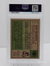 تحميل الصورة إلى عارض المعرض، 1984 توبس دان مارينو # 123 ميامي دولفينز PSA 6