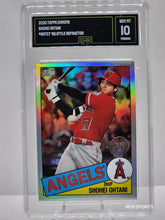 将图片加载到图库查看器,2020 Topps Chrome Shohei Ohtani 1985 Refractor Card #85TC7 - GMA 10