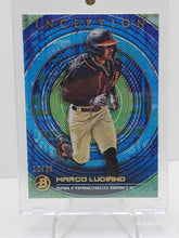 تحميل الصورة إلى عارض المعرض، 2022 Bowman Inception Blue 16/99 Marco Luciano #94 San Francisco Giants