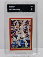 将图片加载到图库查看器,2001 Fleer All American Game Red Derek Jeter #2 Graded GMA-9 Mint