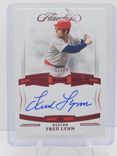Load image into Gallery viewer, 2022 Panini Flawless Flawless Signatures Ruby Fred Lynn FS-FL