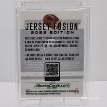 Load image into Gallery viewer, 2022 Jersey Fusion Jalen Hurts Game Used Material Philadelphia Eagles