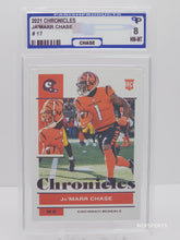 تحميل الصورة إلى عارض المعرض، 2021 Chronicles Ja'Marr Chase RC #17 Parish 8 NM-MT