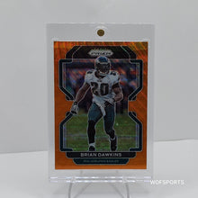 تحميل الصورة إلى عارض المعرض، 2021 Panini Prizm Orange Wave Brian Dawkins #227 Philadelphia Eagles