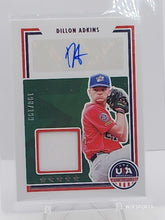 将图片加载到图库查看器,2022 Panini USA Baseball Stars & Stripes Relic Auto 198/199 Dillon Adkins #SSS-DA1