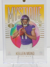 تحميل الصورة إلى عارض المعرض، 2021 Panini Illusions Mystique Yellow 21/25 Kellen Mond #MY-19 Rookie Auto RC